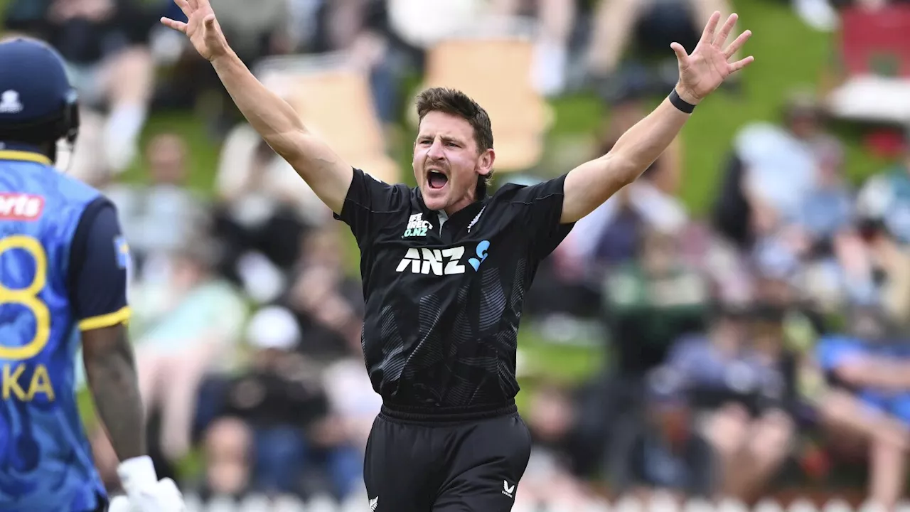 New Zealand names young pacers O'Rourke, Smith and Sears for the Champions Trophy