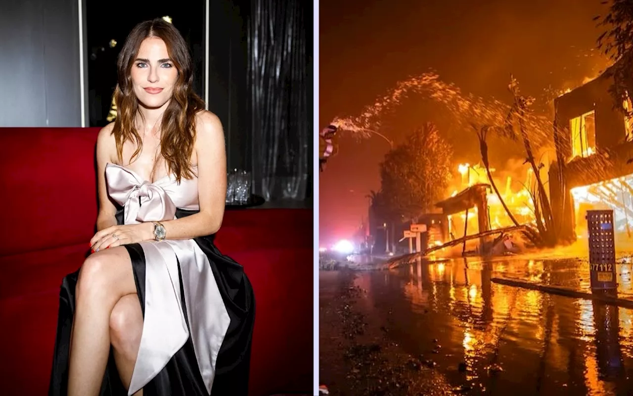 Casa de Karla Souza es devorada por los incendios en Los Ángeles