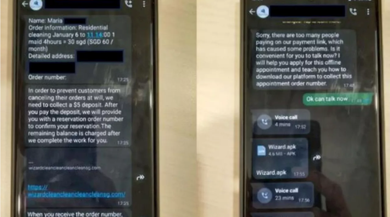 WhatsApp Malware Scams Cost Singaporeans $625,000