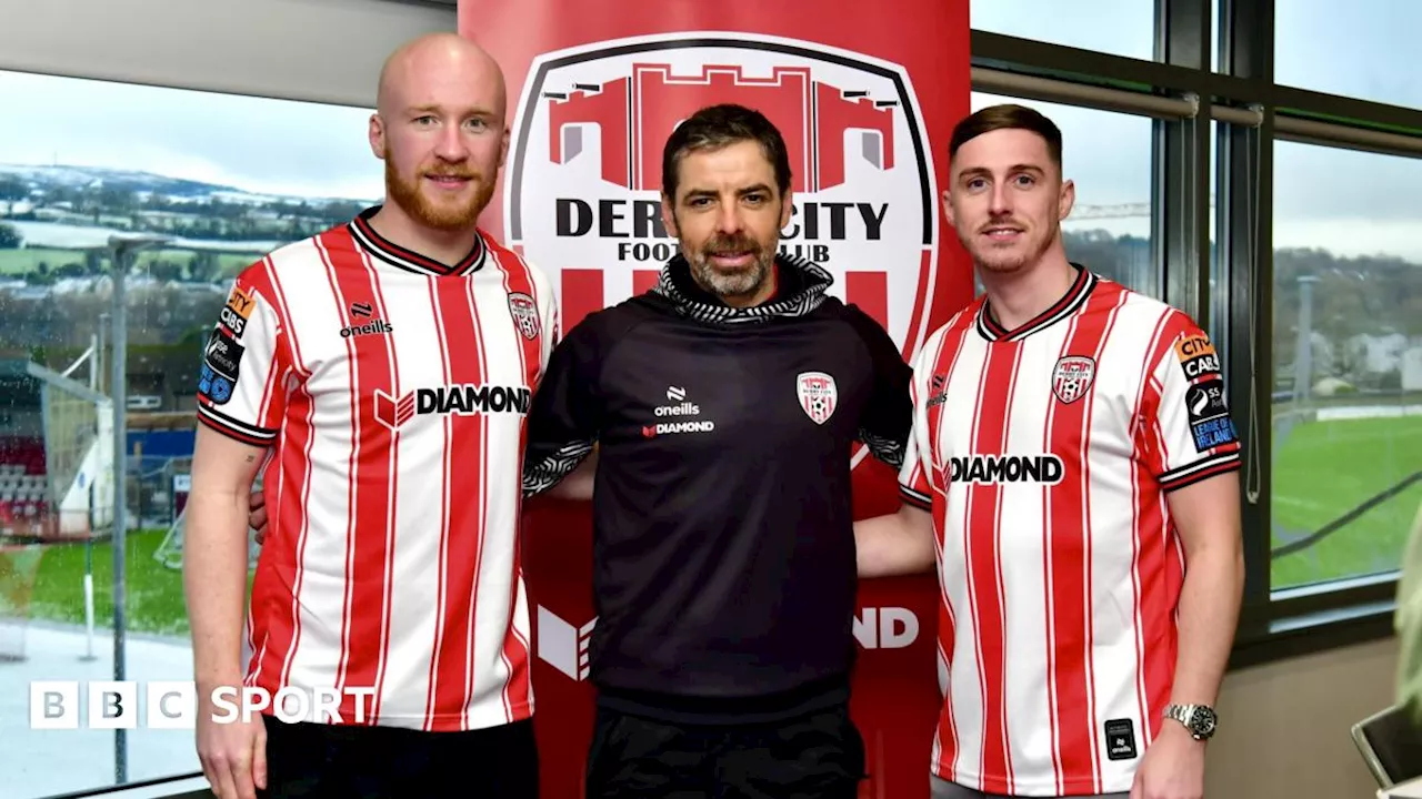 Derry City: Brandywell side sign Northern Ireland internationals Liam Boyce and Gavin Whyte