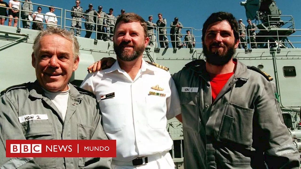 Cómo sobreviví 4 días atrapado en un barco que volcó en el mar