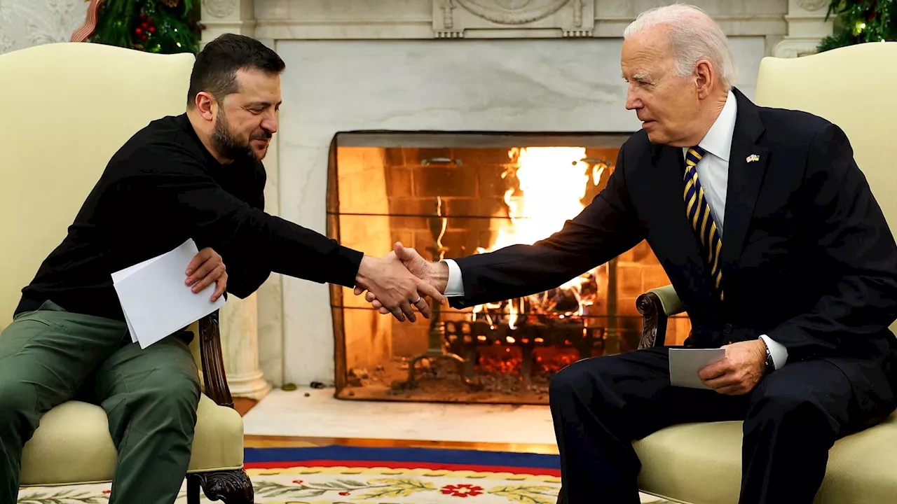 Guerre en Ukraine: Volodymyr Zelensky a remercié Joe Biden pour son 'soutien sans faille'