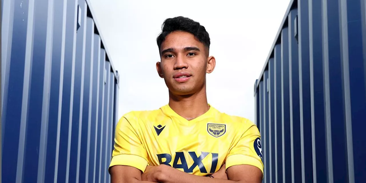 Marselino Debut untuk Oxford, Kalah Telak dan Dapat Kartu Kuning