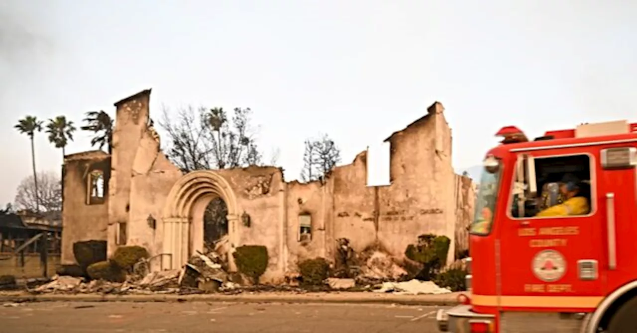 Watch — Surveying the Eaton Fire: Historic Homes Charred, Wasteland of Ash