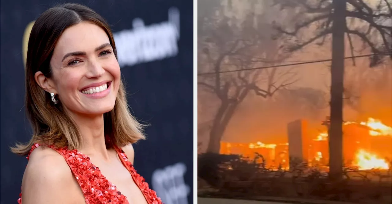 Mandy Moore Responds to Backlash Over GoFundMe Sharing After California Wildfires