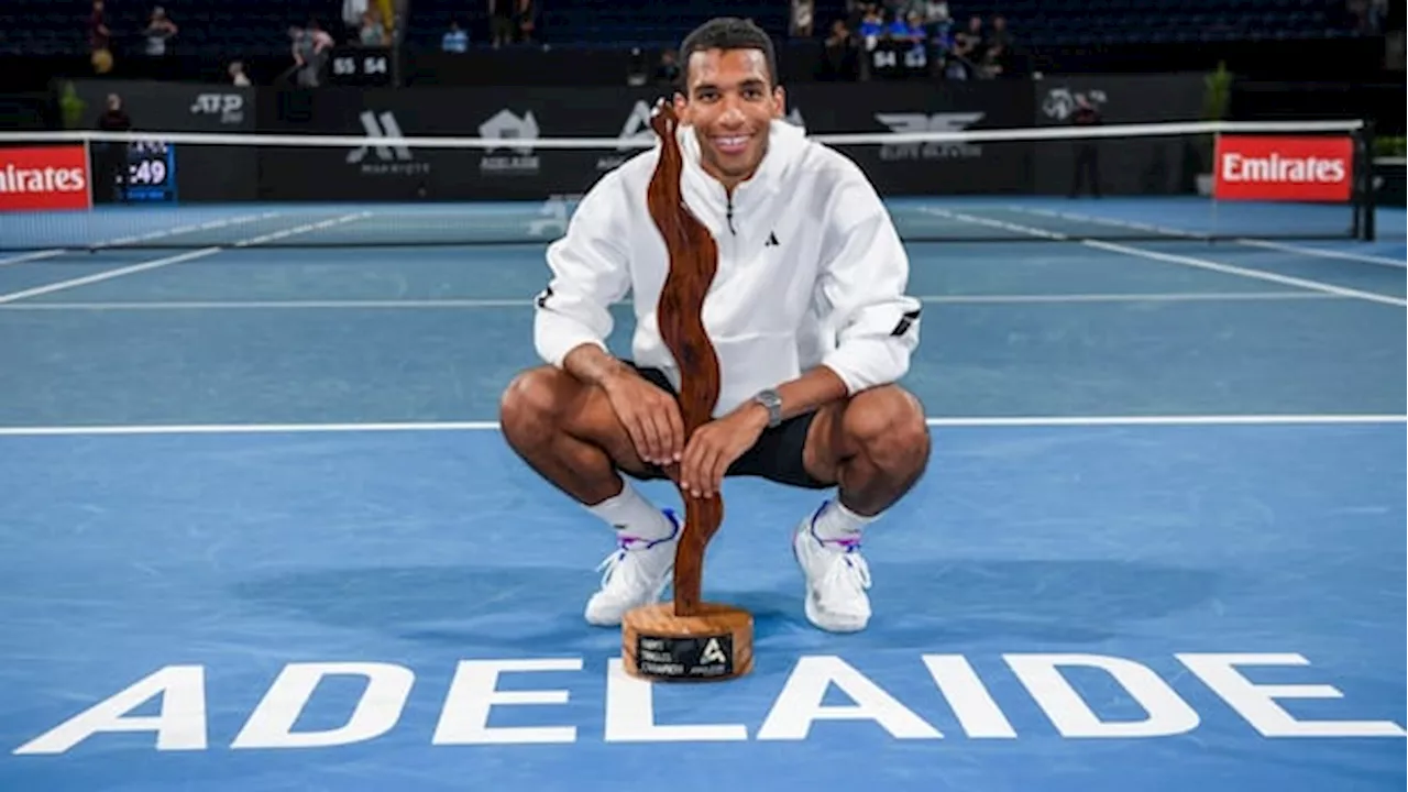 Auger-Aliassime Wins Sixth ATP Title at Adelaide International