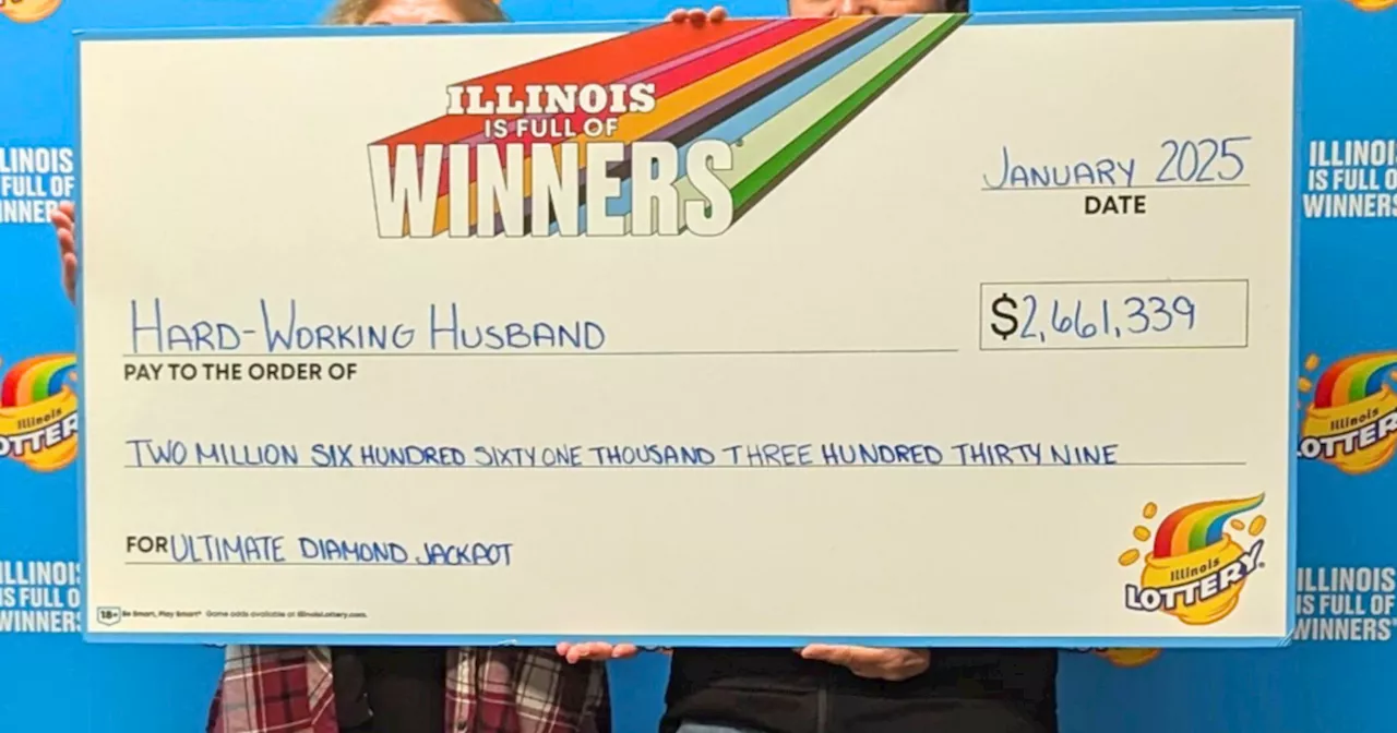 Illinois Couple Wins $2.66 Million Lottery Jackpot