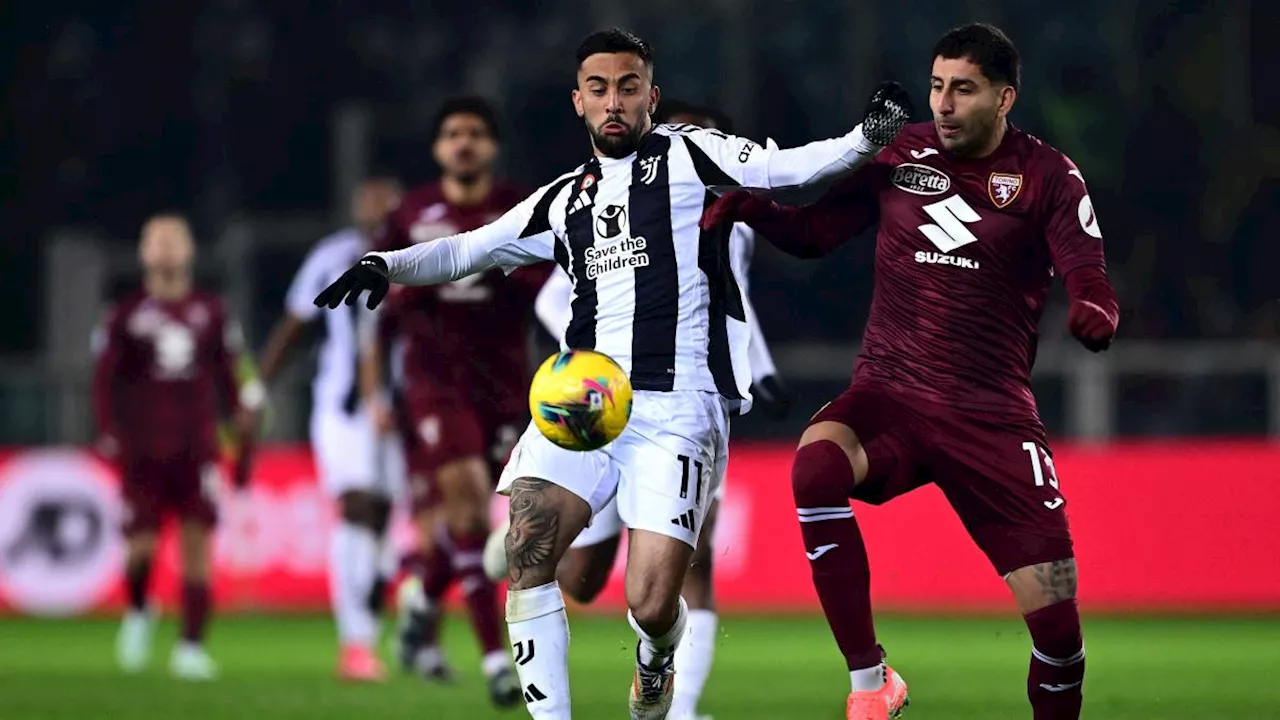 Torino-Juventus risultato 1-1: Yildiz e Vlasic in gol, espulsi Thiago Motta e Vanoli