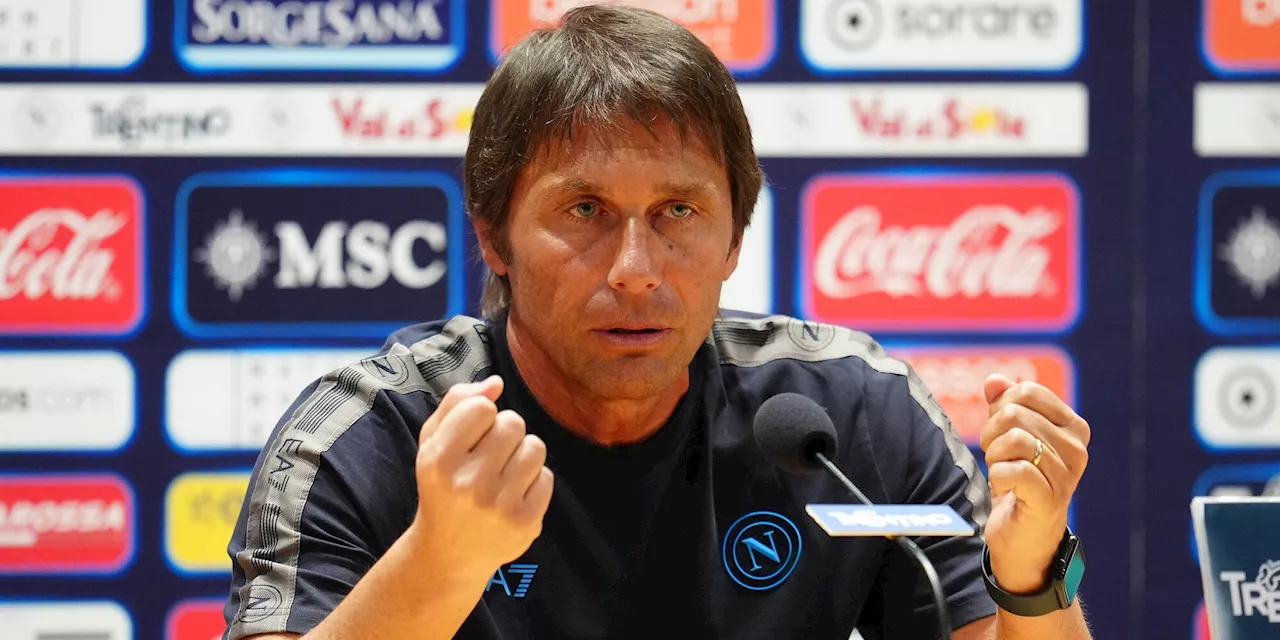 Conte diretta prima di Napoli-Verona: segui la conferenza stampa LIVE