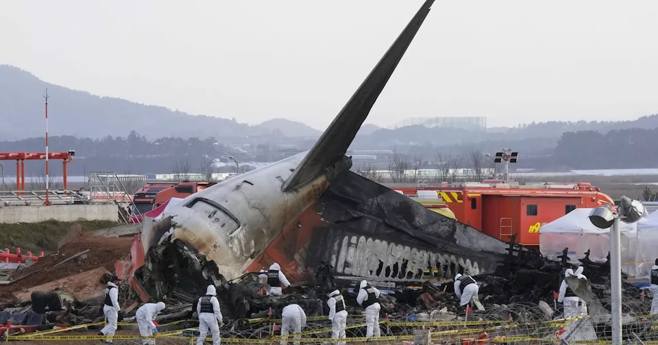 Black boxes of crashed South Korean jet stopped recording 4 minutes before impact