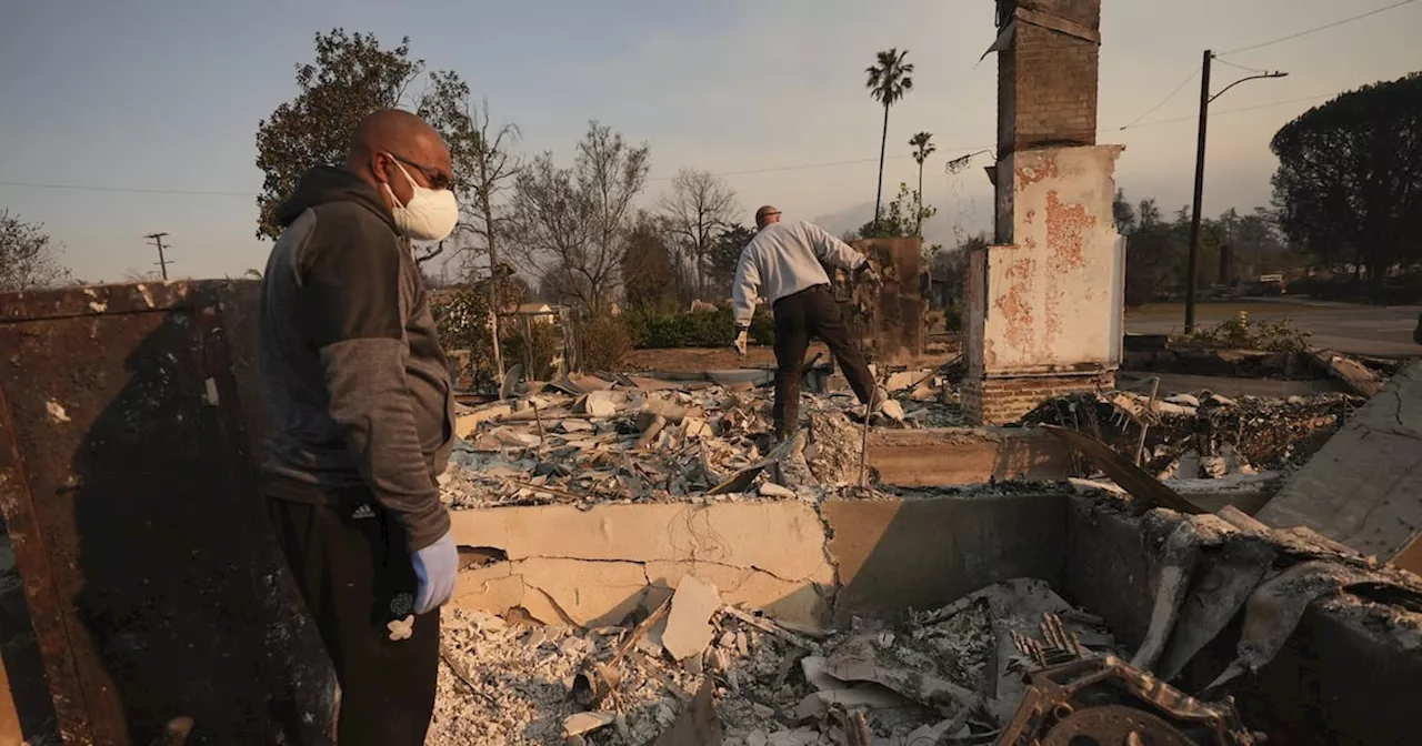 Firefighters race to contain Los Angeles wildfires with menacing winds forecast to return