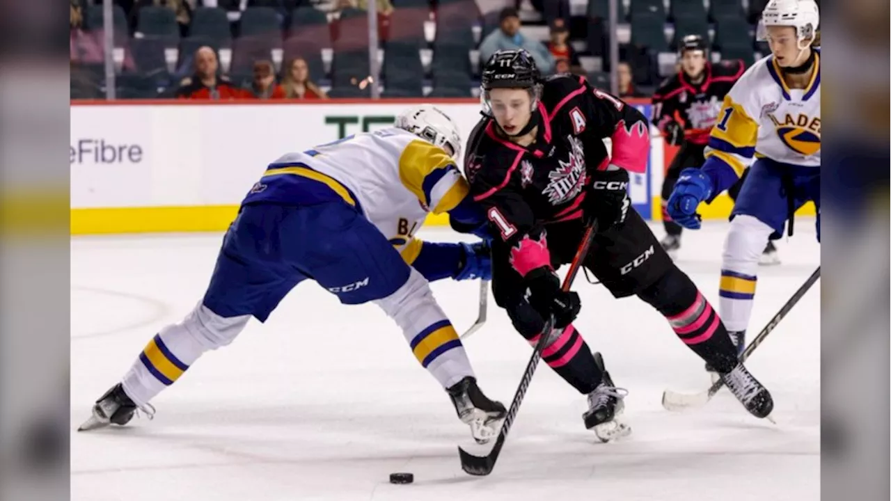 Hitmen stay hot at home, defeating Saskatoon 4-1