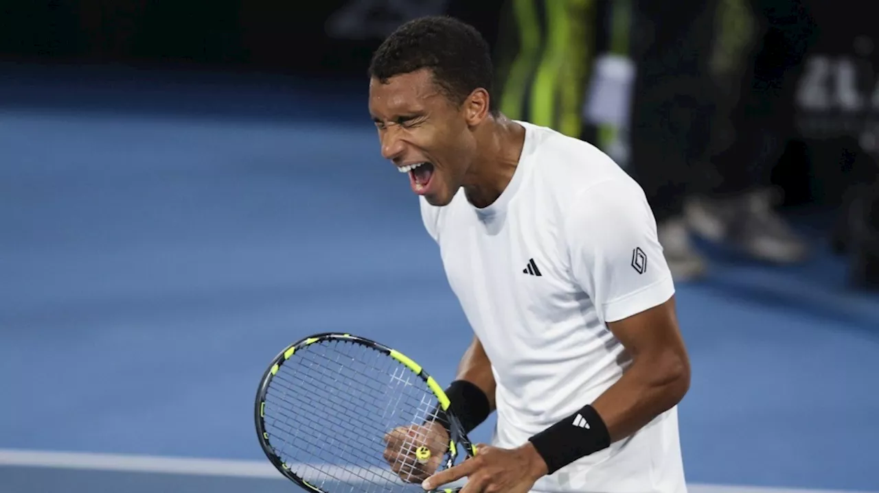 Canada's Auger-Aliassime beats No. 2-seed Korda to win Adelaide International