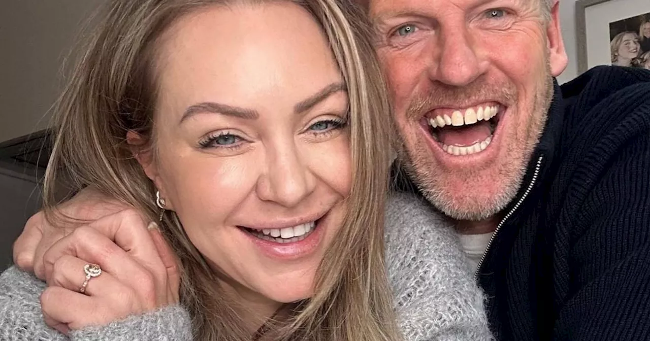 EastEnders' Rita Simons announces engagement to Ben Harlow as she flashes ring