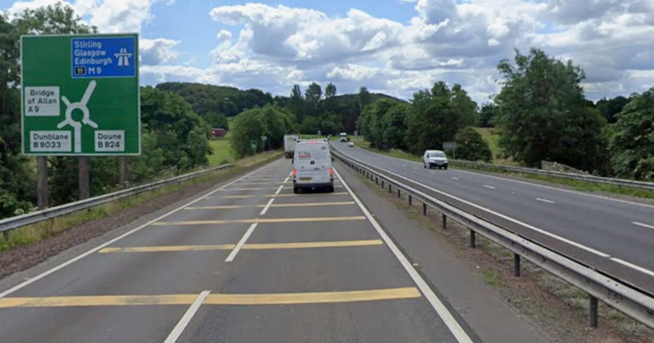 Woman Seriously Injured in Four-Vehicle Crash on A9