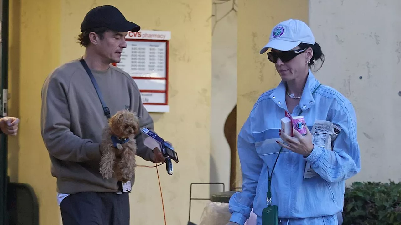 Katy Perry and Orlando Bloom enjoy a family outing in Santa Barbara away from deadly LA fires