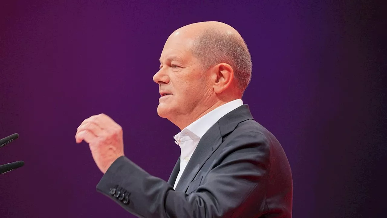 Olaf Scholz bei SPD-Parteitag: »Vielleicht hätte ich früher auf den Tisch hauen müssen«