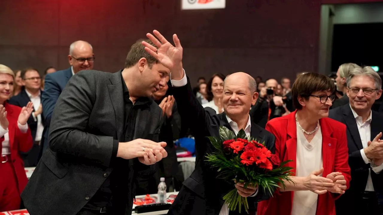 Scholz bei SPD-Parteitag: Deutschland steht an einem Scheideweg