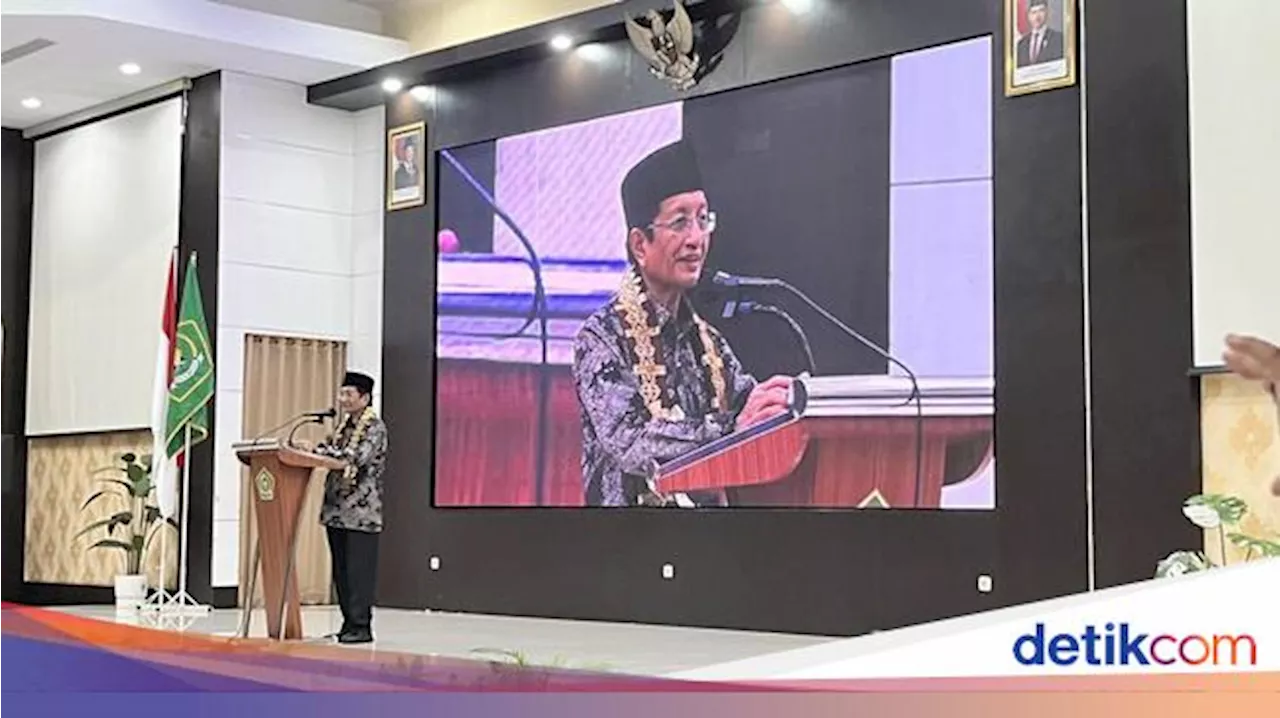 Menag Nasaruddin Umar Ungkap Kurikulum Cinta Upaya Menetralisir Fanatisme