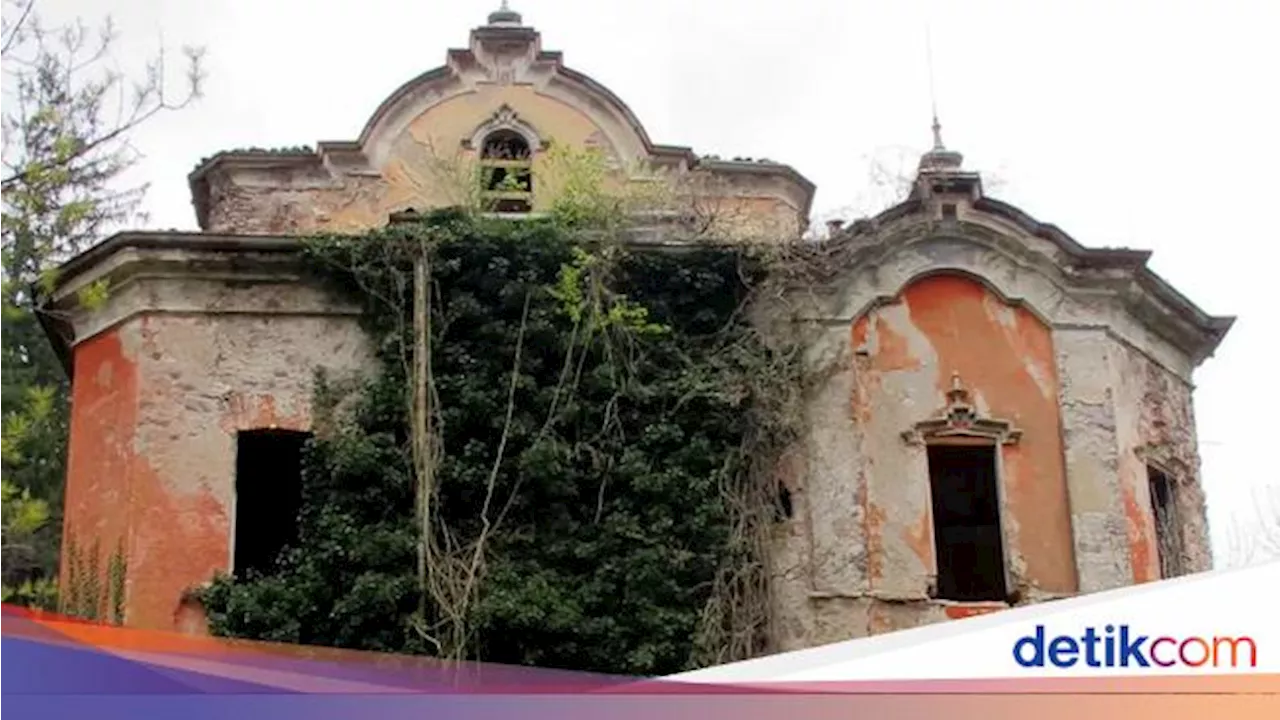 Villa Terbengkalai 'Gedung Merah' Italia