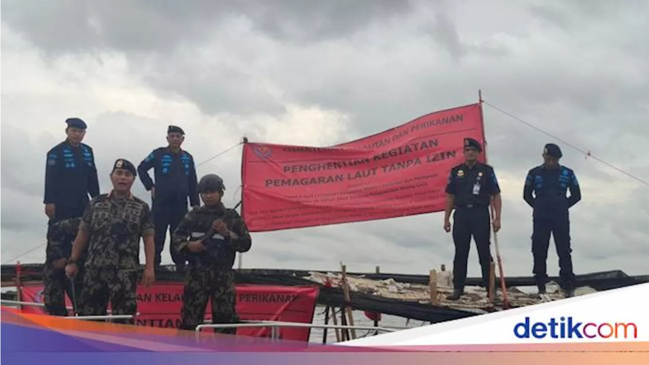 AHY Sebut KKP Usut Pagar Misterius 30,16 Km di Laut Tangerang