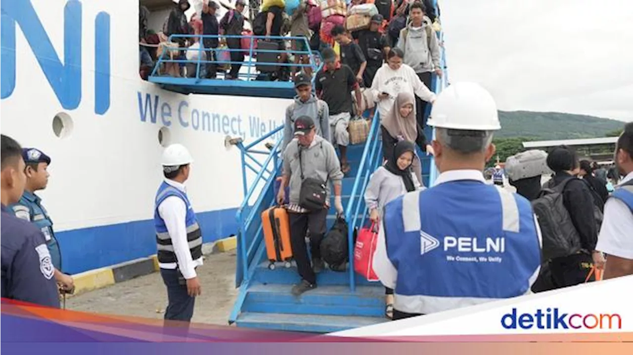 Pelni Catat Peningkatan Penumpang Nataru 2024