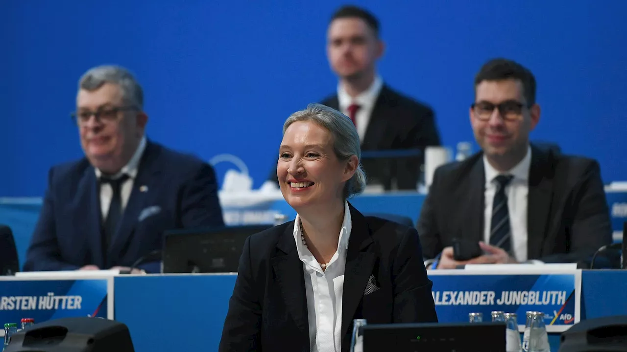 AfD stellt mit Alice Weidel zum ersten Mal eigene Kanzlerkandidatin