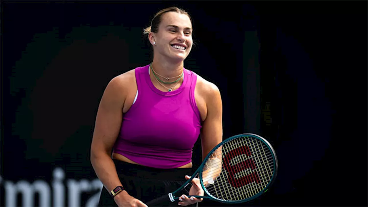 Sabalenka has 'target on her back' in pursuit of Australian Open 'history'