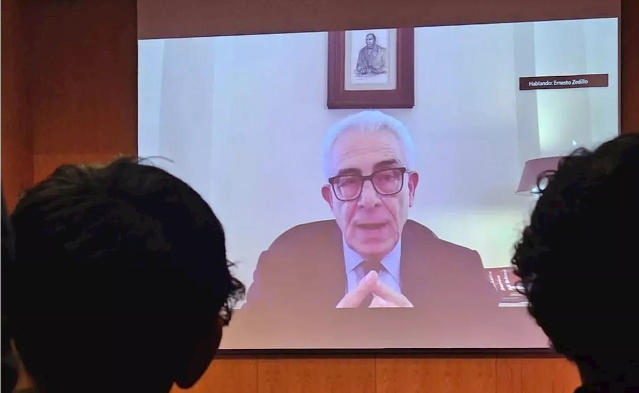 Zedillo pide a Sheinbaum detener destrucción de la democracia; critica revocación de mandato