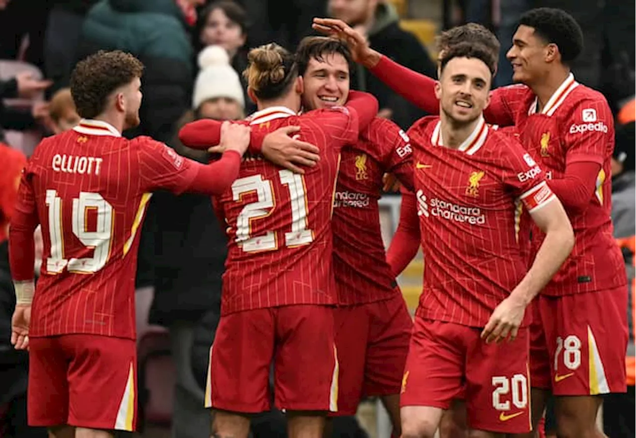 Liverpool, imparable: reviva la goleada de los ‘Reds’ de Luis Díaz en la FA Cup