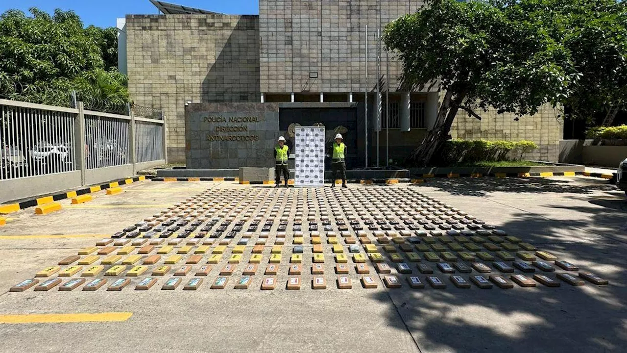 Incautan 500 kilos de cocaína en Cartagena