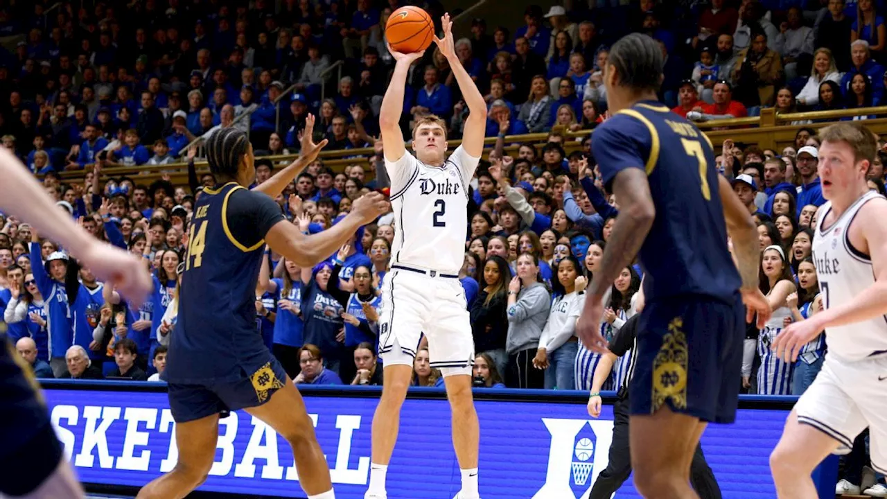 Cooper Flagg Sets ACC Freshman Scoring Record in Duke's Win Over Notre Dame