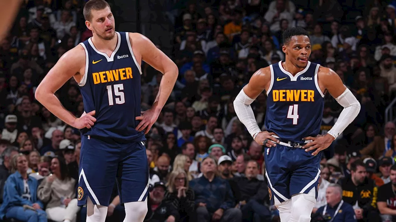 Nuggets' Nikola Jokic, Russell Westbrook have triple-doubles in same game