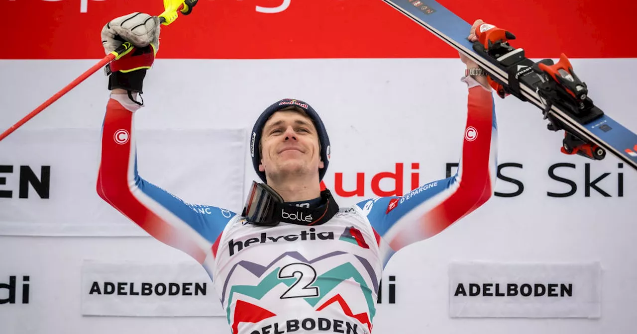 Clément Noël Triomphe à Adelboden