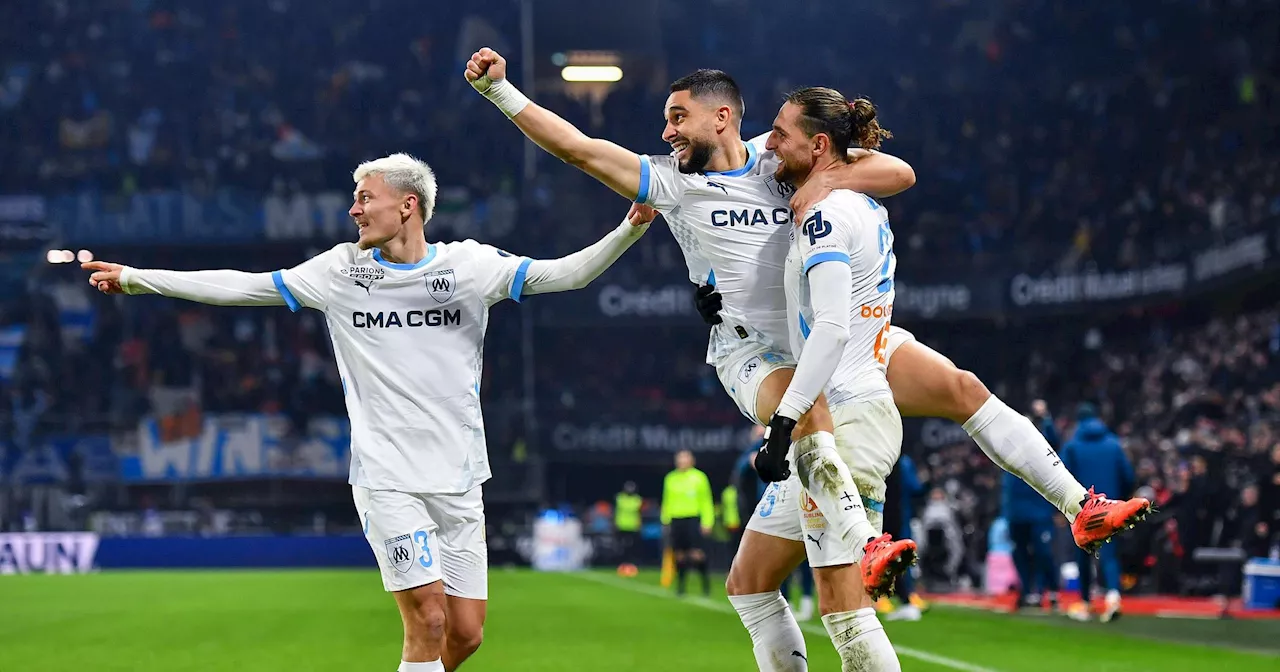 Victoire de l'OM à Rennes