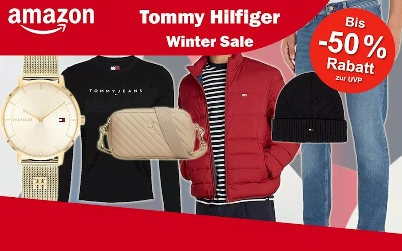 Tommy Hilfiger Winter Sale bei Amazon: Bis zu 50% Rabatt auf Designermode