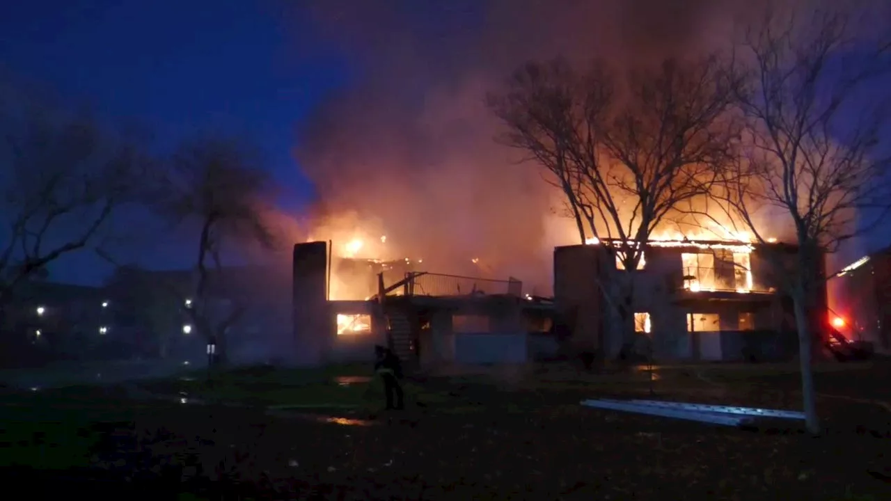 Webster apartment fire: Firefighter escapes through window, Red Cross helps displaced families