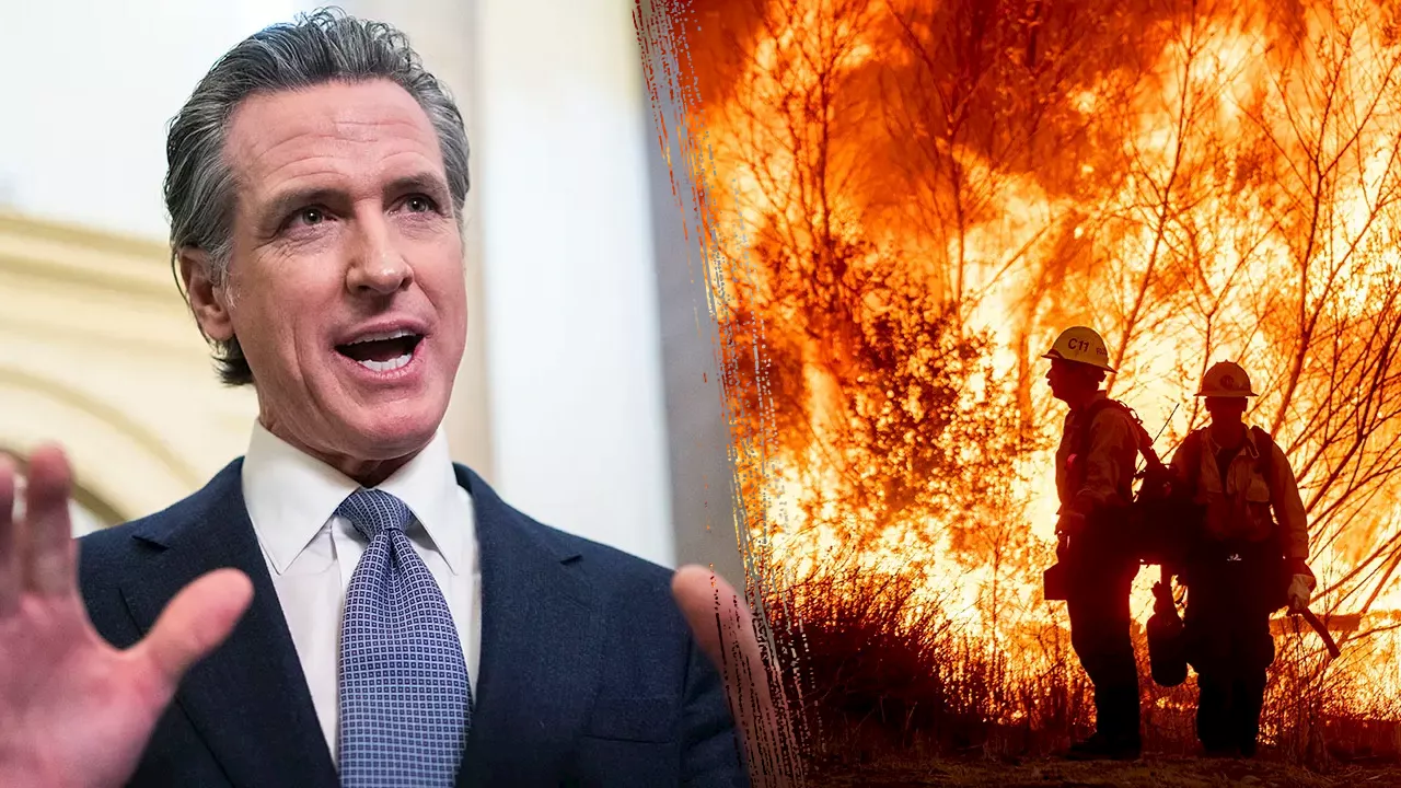 Newsom Deflects Blame for Wildfire Response, Citing Lack of 'Straight Answers' from Local Leaders