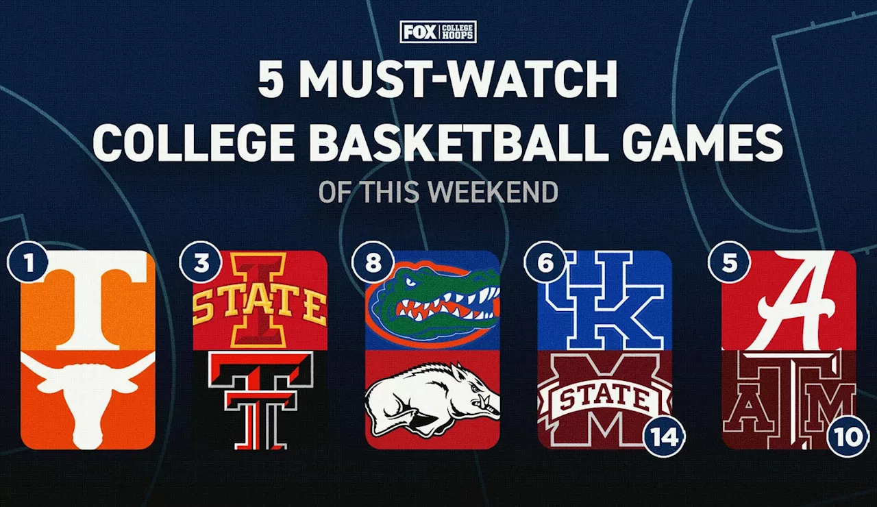 Five must-see college basketball games this weekend