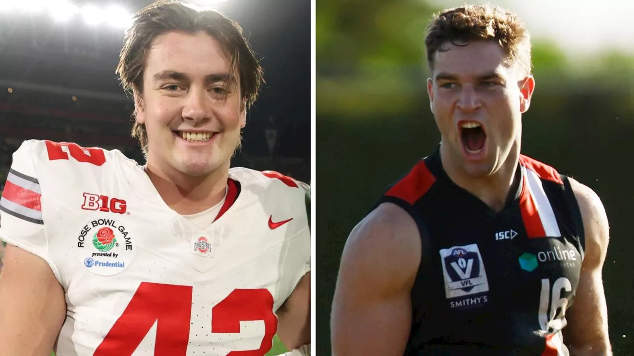 AFL’s college football takeover grows as son of well-known footy figure to win title