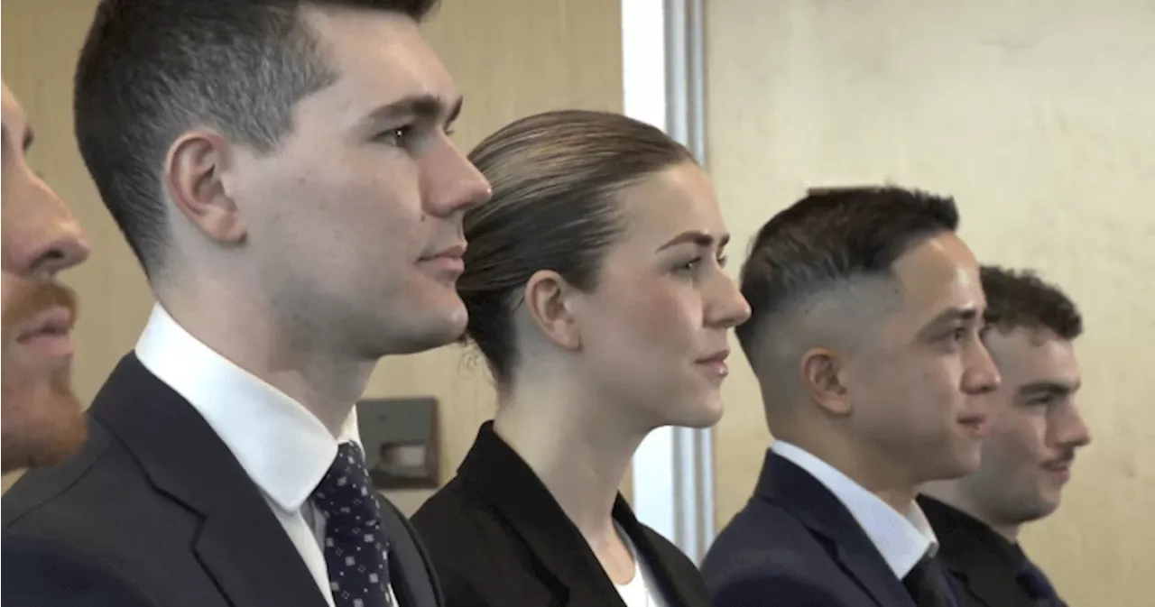 Metis siblings sworn in together in new crop of Vancouver police recruits