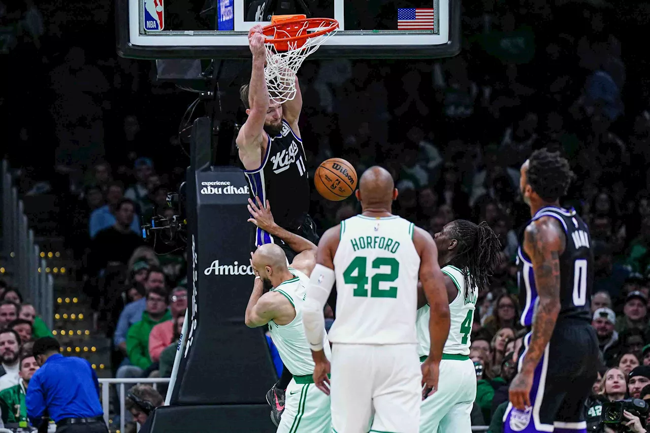 Kings Dominate Celtics, Sabonis Records Career-High Rebounds