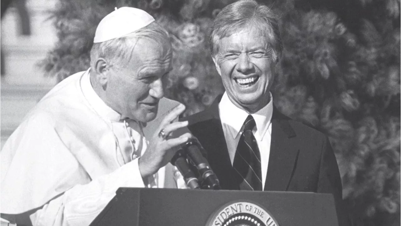 Jimmy Carter, first to host a pope at the White House, dies at 100