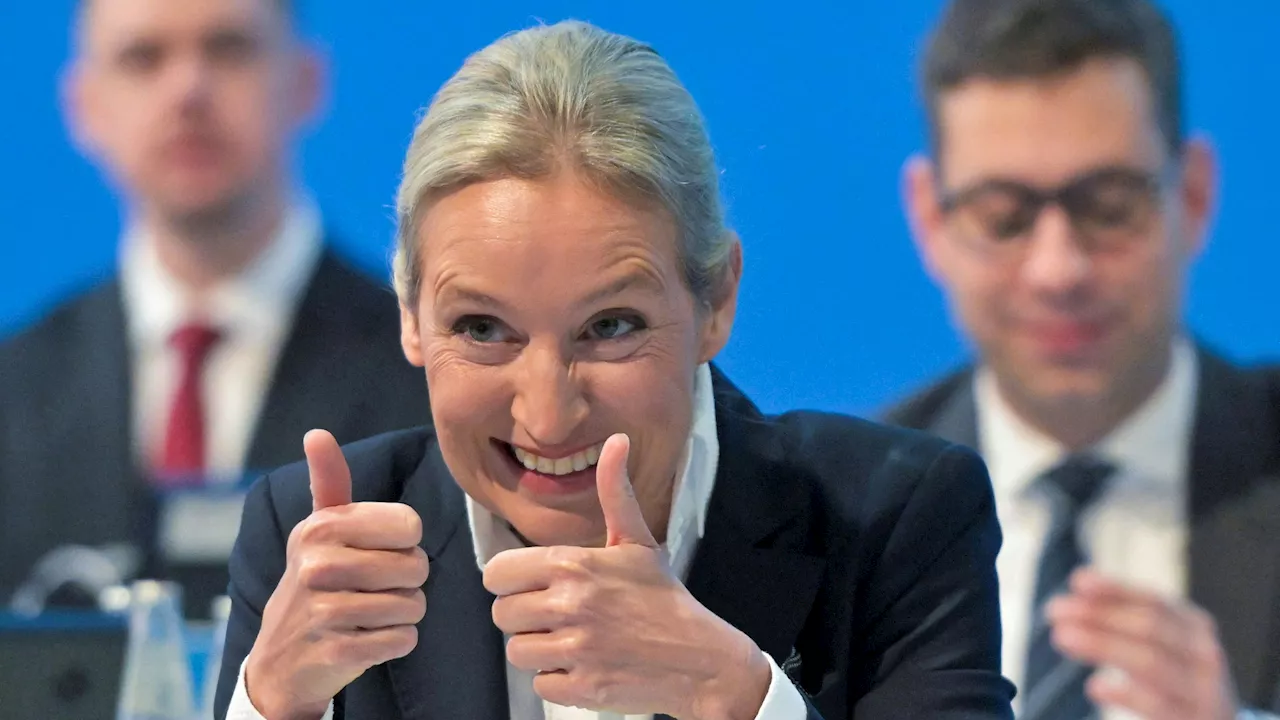 AfD-Bundesparteitag kürt Weidel zur Kanzlerkandidatin