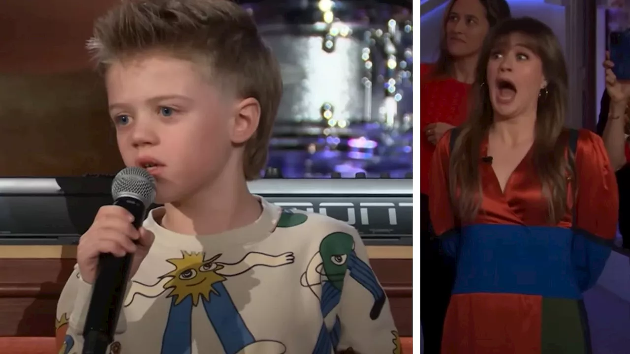 Video erobert das Internet - Kelly Clarksons Sohn (8) singt und verzaubert alle