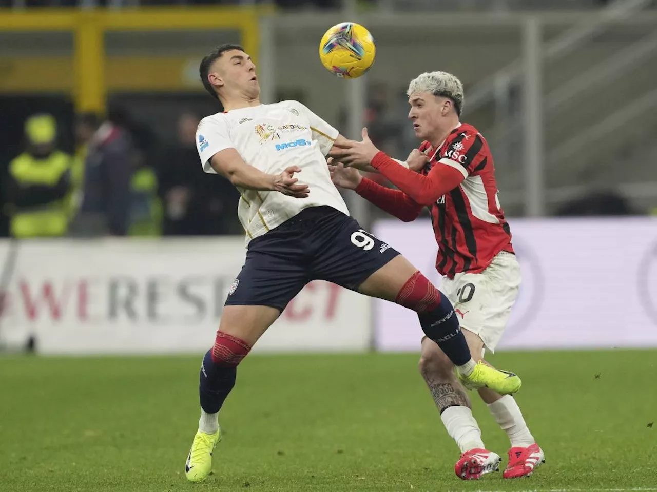 Milan-Cagliari: Si ferma a un pareggio, riapre il divario con le avversarie