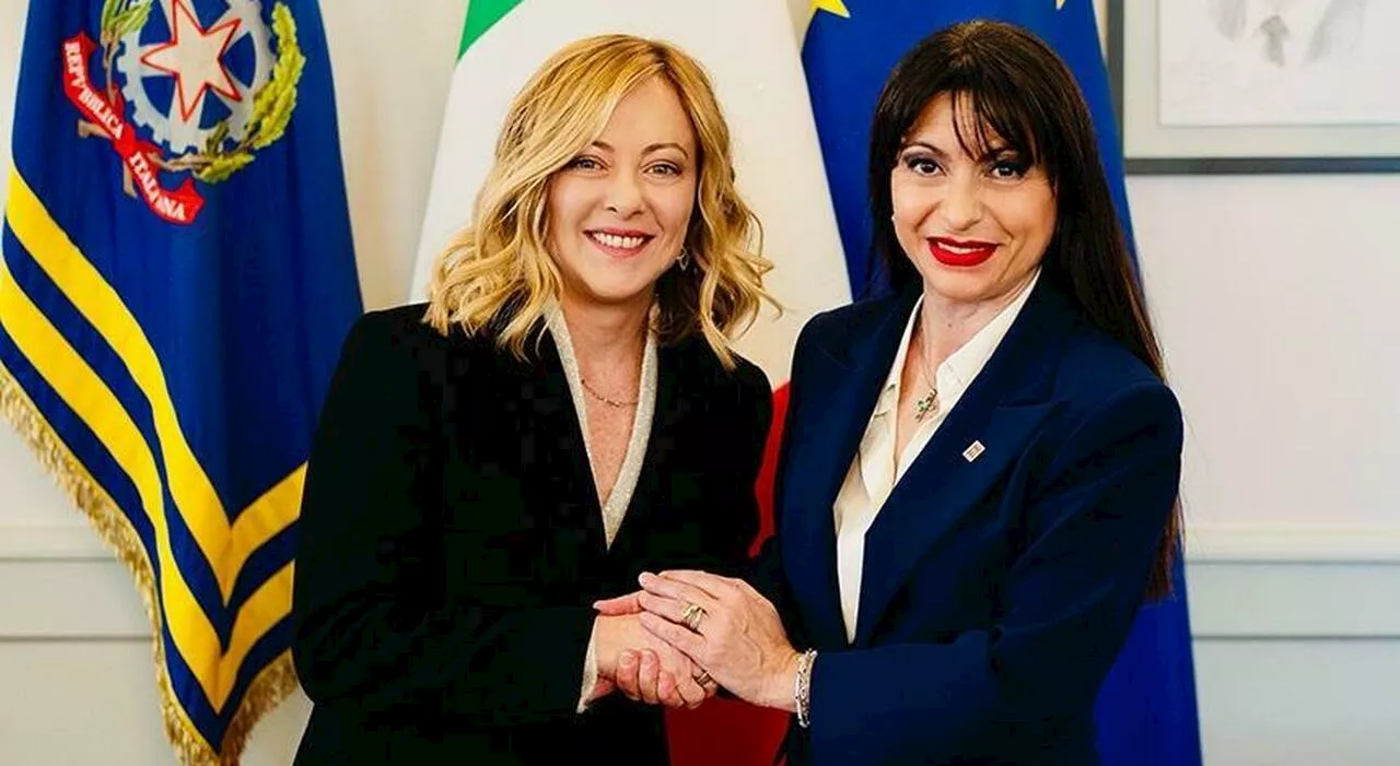 La giornata romana di Stefania Proietti: al mattino vede Meloni e nel pomeriggio Salvini