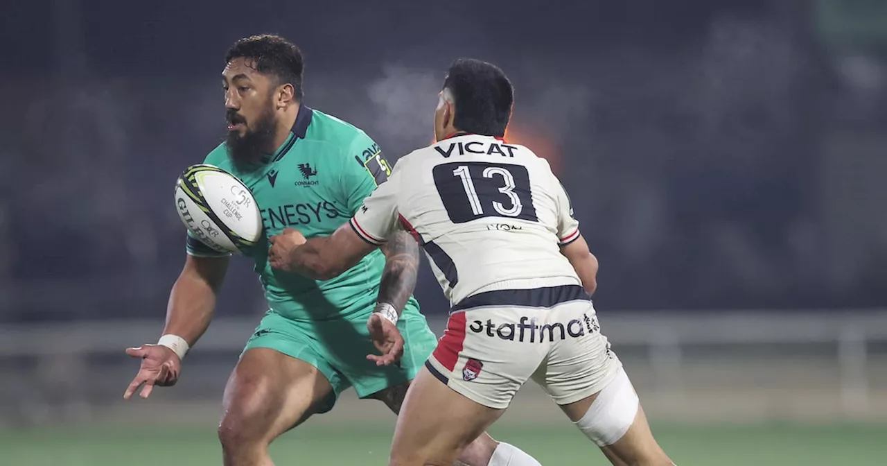 Connacht consolidate pole position in Challenge Cup pool with win over Lyon