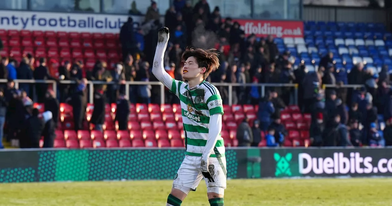 Kyogo Furuhashi shows his versatility with two goals from the wing in Celtic win