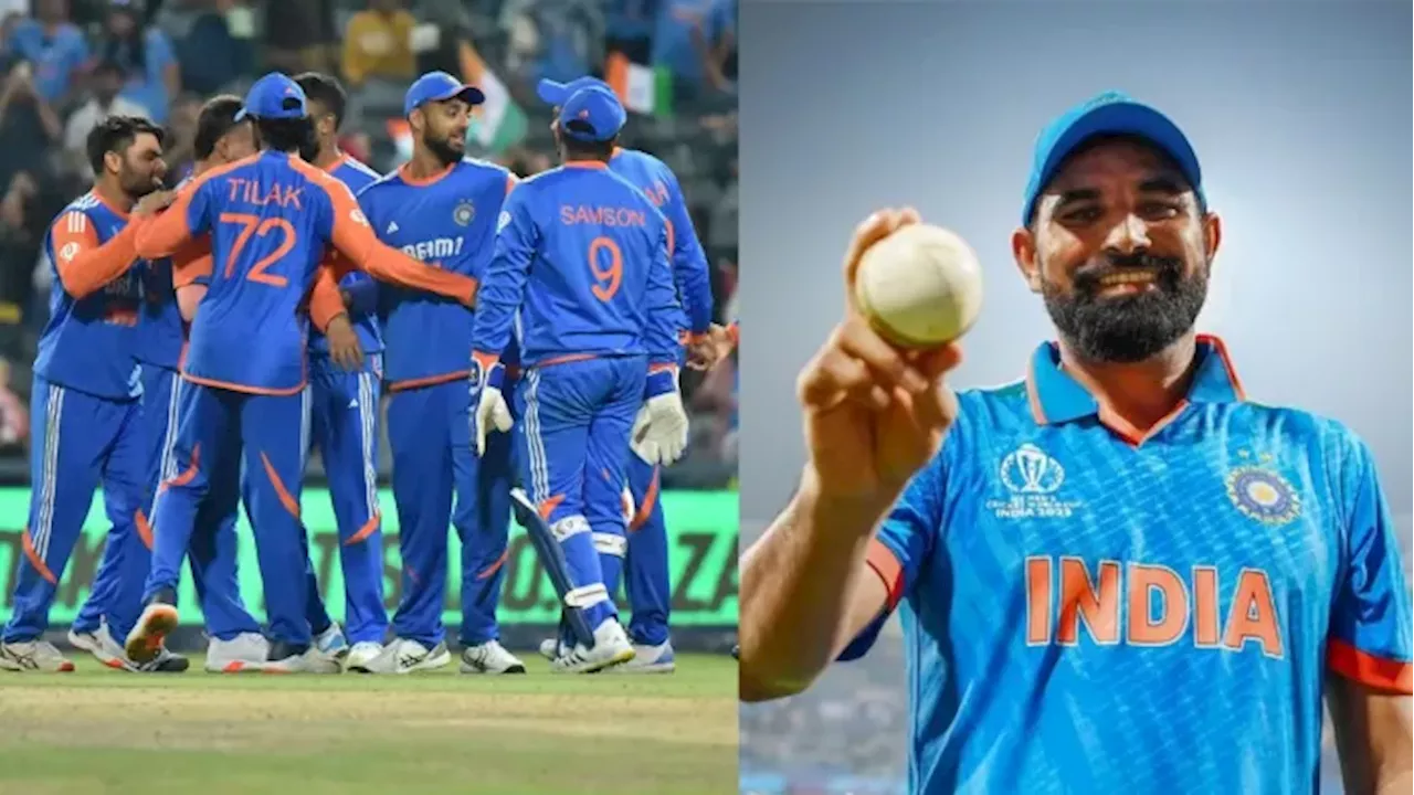 Mohammed Shami की भारतीय टीम में वापसी, इंग्‍लैंड के खिलाफ टी20 सीरीज के लिए भारतीय टीम का एलान